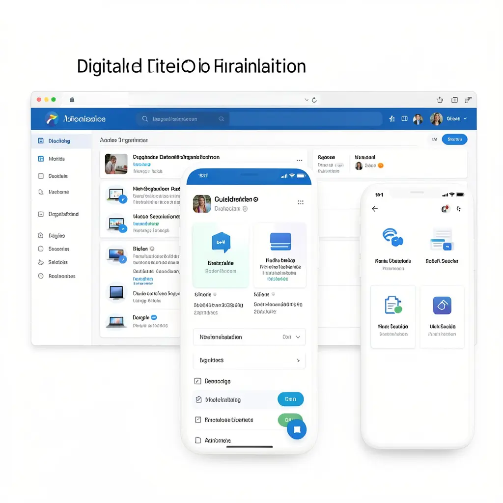 Digitale Dateiorganisation und Cloud-Speicher